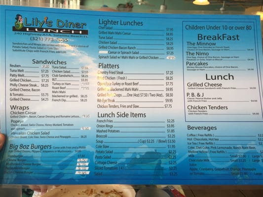 Menu photo 7 Lily's Beachside Restaurant Satellite Beach, FL Menu photo 7 Lily's Beachside Restaurant Satellite Beach, FL