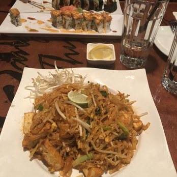 Bangkok Thyme - Pad Thai with tofu. - Thai Near Me - Atlanta, Georgia