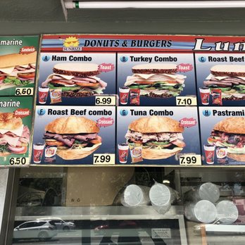 Sunrise Donut & Burger - Menu - Donuts Near Me - Pomona, California Sunrise Donut & Burger - Menu - Donuts Near Me - Pomona, California