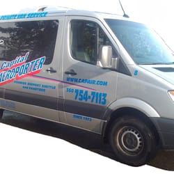 Capital Aeroporter - SeaTac Airport Shuttle - Mercedes Sprinter Van BlueTec Diesel.