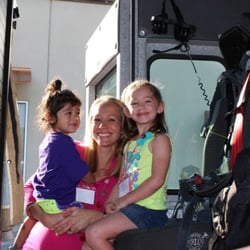 Just Kids Academy - We got to really explore the fire truck!!!