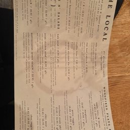Menu page 1