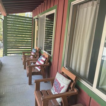 Andruss Motel - Front of rooms. - Hotels Near Me - Coleville, California
