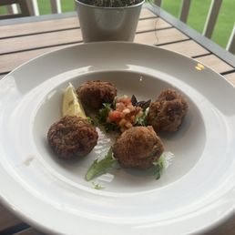 Baked Clam Fritters