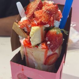 Strawberry cheesecake so delicious Strawberry cheesecake so delicious