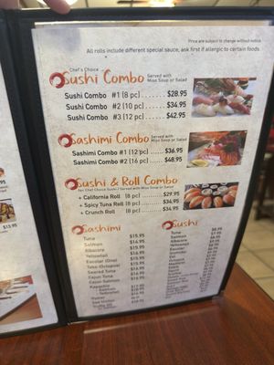 Menu photo 7 City Sushi & Grill Cherry Valley, CA