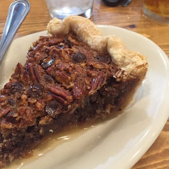 Cafe 1217 - Butterscotch chocolate chip pecan pie - New American Near Me - Hot Springs, Arkansas