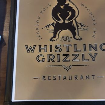 The Whistling Grizzly - Whistling Grizzly Menu cover - American Near Me - Jackson, Wyoming