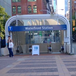 Waterfront Station in downtown Vancouver Waterfront Station in downtown Vancouver