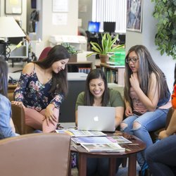 Oklahoma State University - Study group in the Library.
