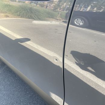 Push N Pull - Before - Mobile Dent Repair Near Me