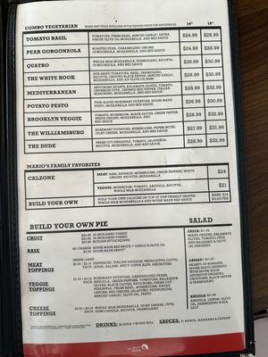 Menu photo 1 Big Mario’s Pizza Seattle, WA