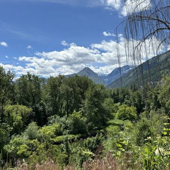 Yodelin - View from our table - Seafood Near Me - Leavenworth, Washington