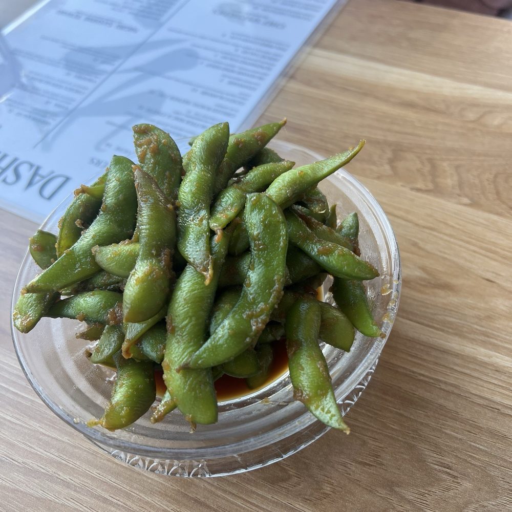 DASHI - Garlic edamame - Japanese Near Me - San Diego, California DASHI - Garlic edamame - Japanese Near Me - San Diego, California