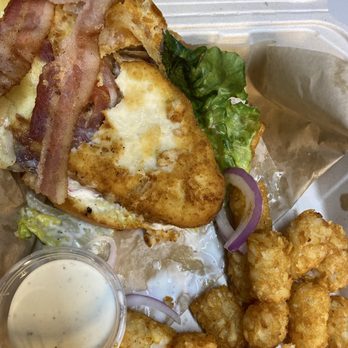 The Outpost Pizza, Pub, & Grill - Chicken burger - Pizza Near Me - John Day, Oregon The Outpost Pizza, Pub, & Grill - Chicken burger - Pizza Near Me - John Day, Oregon