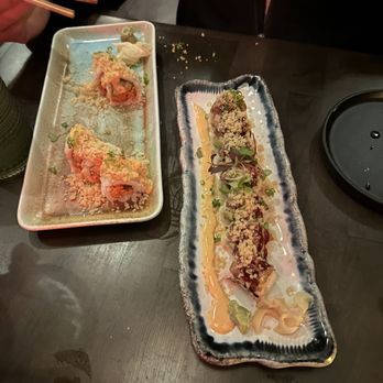 Nori - Tuna roll Texan Roll he recommended and he's picky too - Vegan Near Me - Austin, Texas Nori - Tuna roll Texan Roll he recommended and he's picky too - Vegan Near Me - Austin, Texas