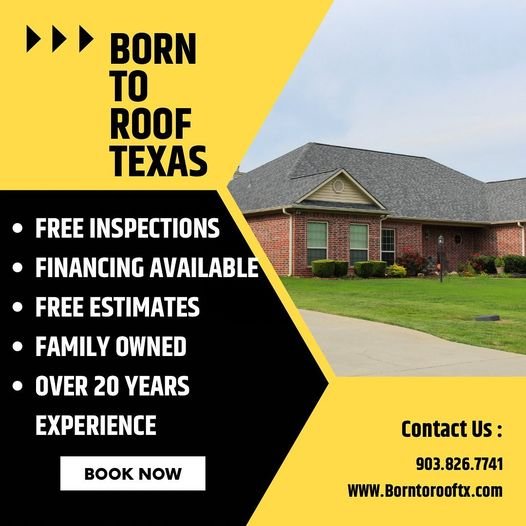 Slide of Born to Roof Texas
