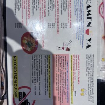 Ramen-Ya - Menu - Ramen Near Me - Las Vegas, Nevada Ramen-Ya - Menu - Ramen Near Me - Las Vegas, Nevada