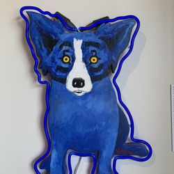 Bayou Teche Museum - George Rodrigue Exhibit- Electric Aura