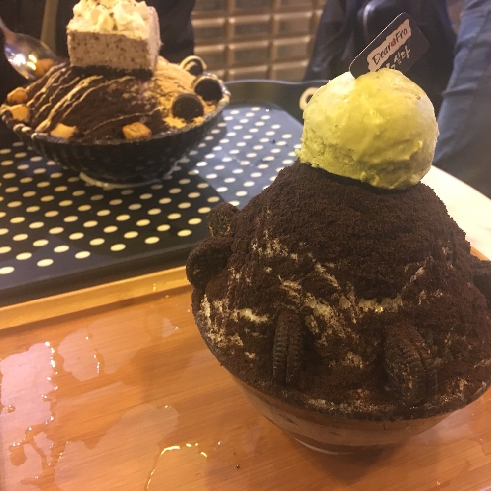 Bingsu Bean - oreo matcha - Desserts Near Me - Toronto, Ontario Bingsu Bean - oreo matcha - Desserts Near Me - Toronto, Ontario