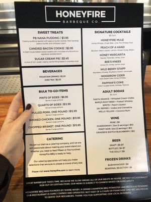 Menu photo 7 HoneyFire BBQ Nashville, TN Menu photo 7 HoneyFire BBQ Nashville, TN