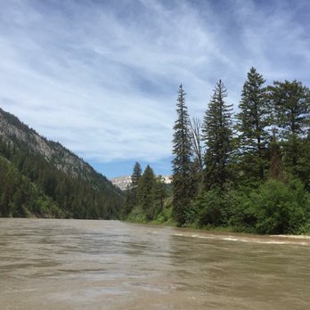 Lewis & Clark River Expeditions - View from the raft in a rare moment of calm water. - Tours Near Me - Jackson, Wyoming Lewis & Clark River Expeditions - View from the raft in a rare moment of calm water. - Tours Near Me - Jackson, Wyoming