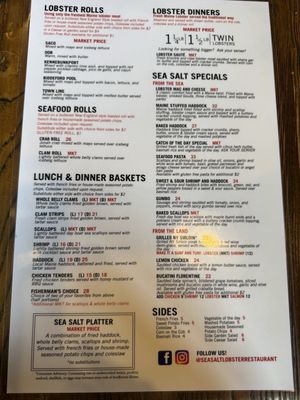 Menu photo 2 Sea Salt Lobster Saco, ME