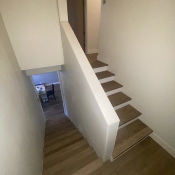 Metro-Floors - Both set of stairs and landing (AFTER) - Flooring Near Me - Lancaster, California Metro-Floors - Both set of stairs and landing (AFTER) - Flooring Near Me - Lancaster, California