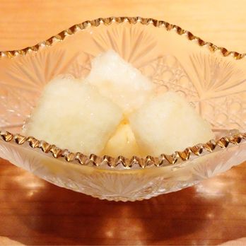 Hayato - Asian Pear with Sake Jelly - Japanese Near Me - Los Angeles, California