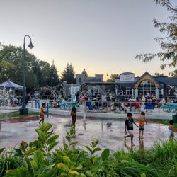 Nibco Water and Ice Park - Splash pad is on during Summer Chill concerts in the summer.