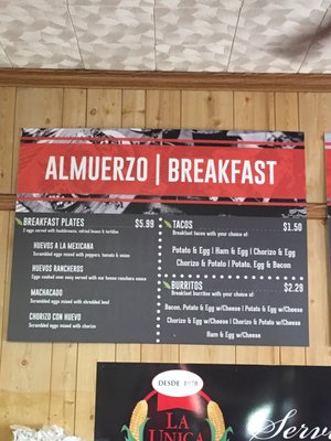 Menu photo 2 Launica Tortilleria Lufkin, TX