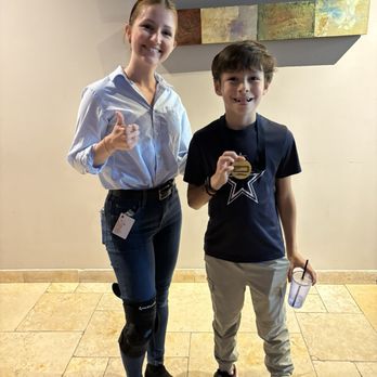 Pinstripes - Grandson had a sensory meltdown. One mgr awarded him a medal and another a PinStripes's cap. Best day ever. Great experience! - New American Near Me - Fort Worth, Texas Pinstripes - Grandson had a sensory meltdown. One mgr awarded him a medal and another a PinStripes's cap. Best day ever. Great experience! - New American Near Me - Fort Worth, Texas