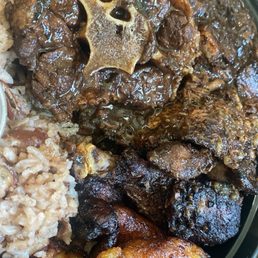 Oxtail chicken combo Oxtail chicken combo