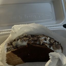 Ice cream taco Ice cream taco