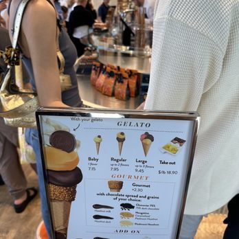 Venchi - Menu. July 2024. - Gelato Near Me - San Diego, California