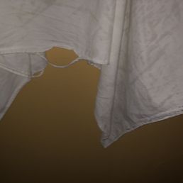 This the sheet I got to cover me. Is so old, they need to change to newer ones because this place is so nice.