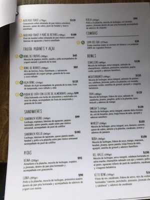 Menu photo 1 Semillero Ciudad de México, DIF Menu photo 1 Semillero Ciudad de México, DIF