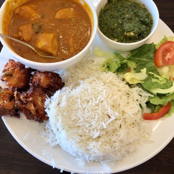 Curry Place Indian Cuisine - Chicken curry lunch special! - Indian Near Me - Silver Spring, Maryland