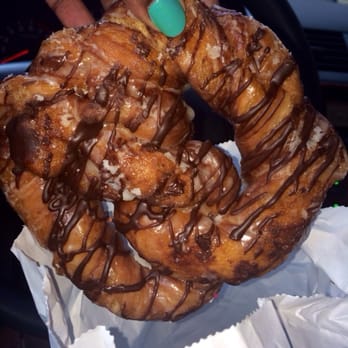 Stan's Donuts & Coffee - Chocolate pretzel glazed doughnut - Donuts Near Me - Chicago, Illinois Stan's Donuts & Coffee - Chocolate pretzel glazed doughnut - Donuts Near Me - Chicago, Illinois