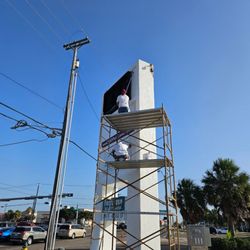 Grade A Painting Company - Saratoga plaza. Corner, Staples and Saratoga