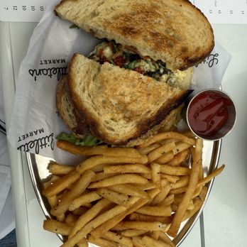 Littletons Market - Grilled chicken sandwich and truffle fries - Grocery Near Me - Upper Arlington, Ohio Littletons Market - Grilled chicken sandwich and truffle fries - Grocery Near Me - Upper Arlington, Ohio