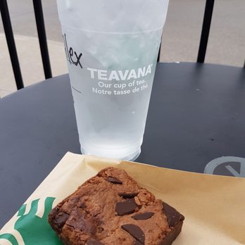 Starbucks - a cup of coffee and a brownie on a table - Coffee & Tea Near Me - Aurora, Ontario Starbucks - a cup of coffee and a brownie on a table - Coffee & Tea Near Me - Aurora, Ontario