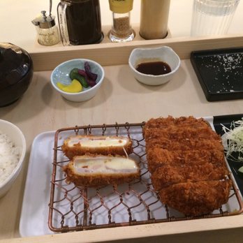 Saku - Rosu and cheese katsu add on. - Japanese Near Me - Vancouver, British Columbia Saku - Rosu and cheese katsu add on. - Japanese Near Me - Vancouver, British Columbia