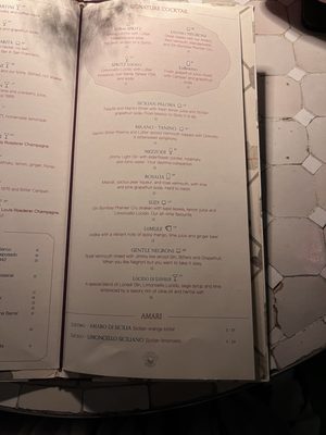 Menu photo 3 LùBar Milan, MI