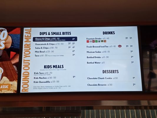 Menu photo 6 QDOBA Mexican Eats Salem, VA