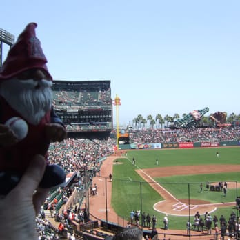 Oracle Park - Angel Gnome...Angels vs Giants May 1,2,3, 2015..........a bust for the halo's but some of the weirdest baseball I have ever seen! - Stadiums & Arenas Near Me - San Francisco, California Oracle Park - Angel Gnome...Angels vs Giants May 1,2,3, 2015..........a bust for the halo's but some of the weirdest baseball I have ever seen! - Stadiums & Arenas Near Me - San Francisco, California