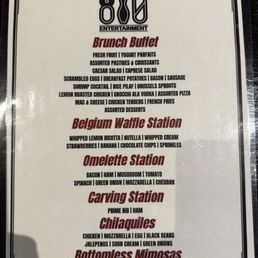 Brunch Menu Brunch Menu