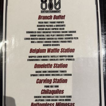 810 Entertainment - Brunch Menu - Venues & Event Spaces Near Me - South Barrington, Illinois 810 Entertainment - Brunch Menu - Venues & Event Spaces Near Me - South Barrington, Illinois