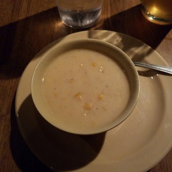 Doe's Eat Place - Cup of crab and corn bisque,  mehhh. - Steakhouses Near Me - Fort Smith, Arkansas