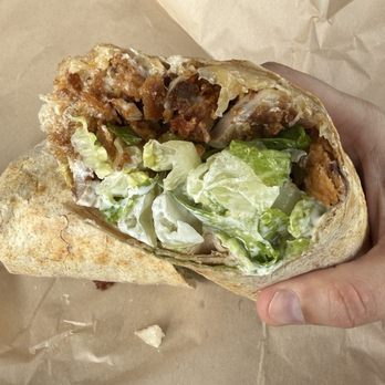 Harried & Hungry - Fried Chicken Caesar Wrap - Caterers Near Me - Seattle, Washington